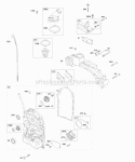 Part Location Diagram of 841884 Briggs and Stratton Manifold